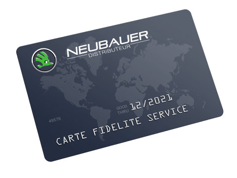 Carte fidélité Skoda