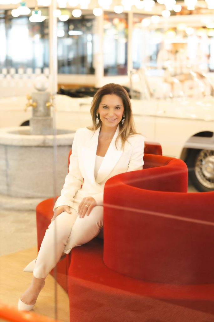 NEUBAUER à Saint-Denis : Leila Neubauer au le Village NEUBAUER, site historique du groupe implanté boulevard Anatole France, au cœur du territoire Plaine Commune et du Grand Paris Express.