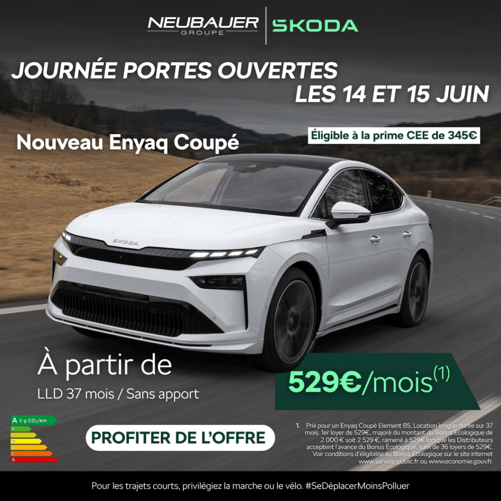 JPO Škoda JUIN 2025 - T-Cross JPO - NEUBAUER _ Offre _ SKODA ENYAQ COUPE