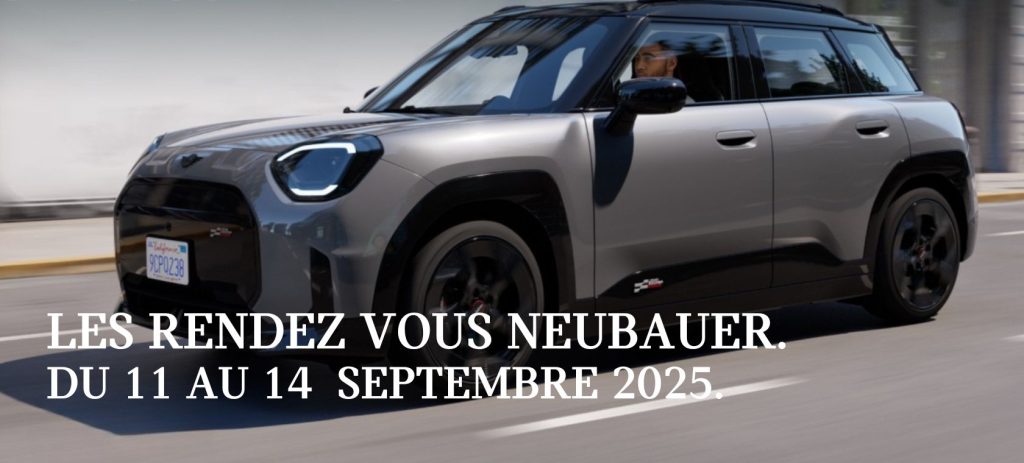 JPO MINI SEPTEMBRE 2025 - Journées Portes Ouvertes MINI NEUBAUER - 11 au 14 septembre 2025