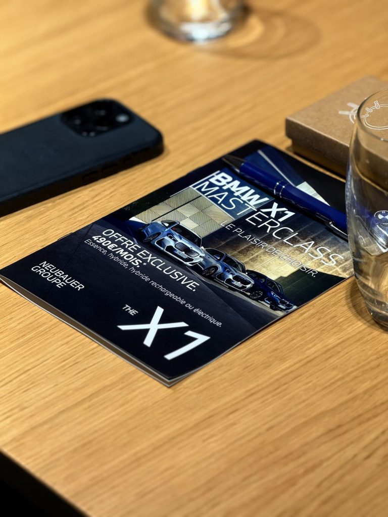 Masterclass BMW X1 au Printemps Parly II