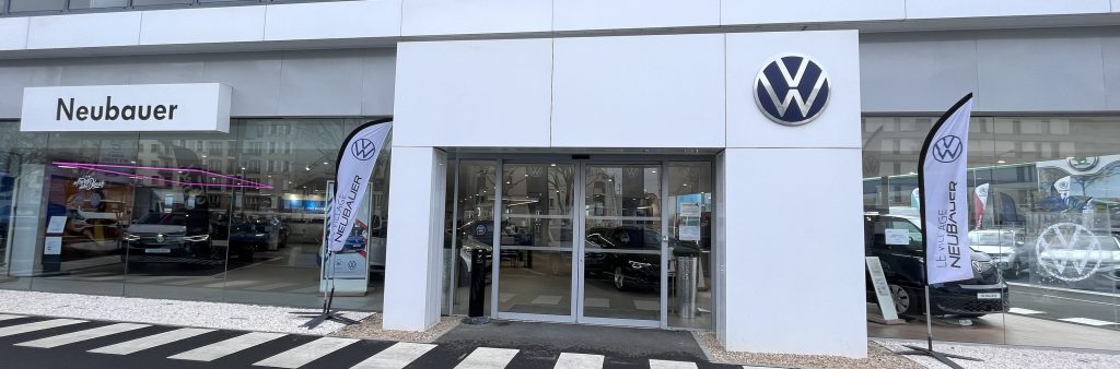 Concession Volkswagen Saint-Denis Neubauer au 233 Boulevard Anatole France, véhicules neufs, utilitaires et occasions