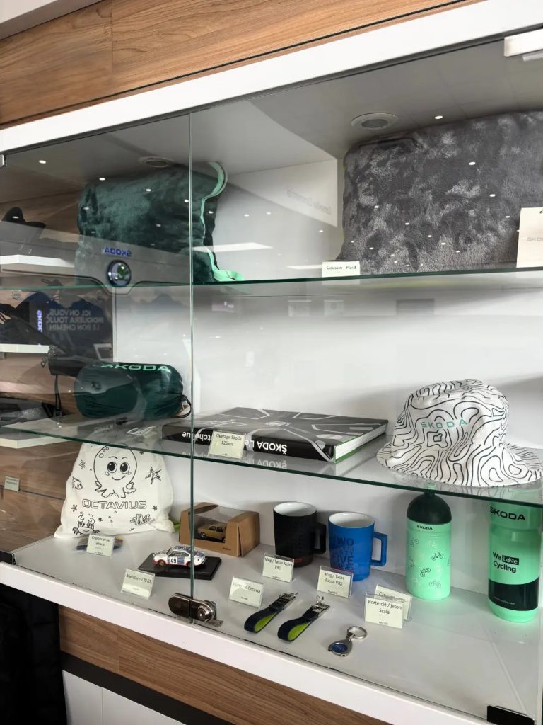 Goodies officiels disponibles en Boutique Škoda