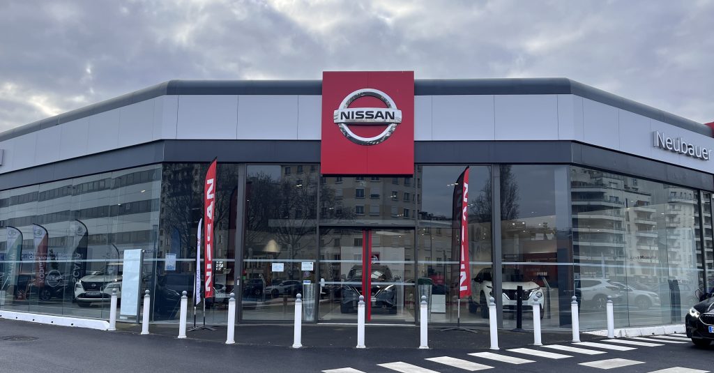 Nissan Saint-Denis concession Neubauer située au 233 Boulevard Anatole France 93200, vente véhicules Nissan neufs, utilitaires, Trucks et d’occasion
