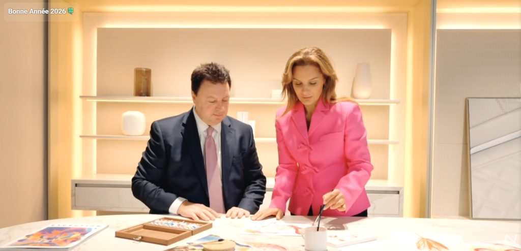 Vœux NEUBAUER 2026 : illustration pour la nouvelle année symbolisant le mouvement, le sens, la lumière et la transmission