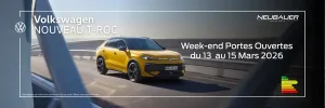 Instants VW Saint-Denis du 13 au 15 mars : portes ouvertes chez NEUBAUER, parc automobiles multimarques et Volkswagen exposées