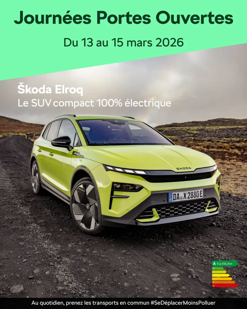 Gamme SUV exposée chez Škoda Saint-Denis NEUBAUER pendant les Journées Portes Ouvertes