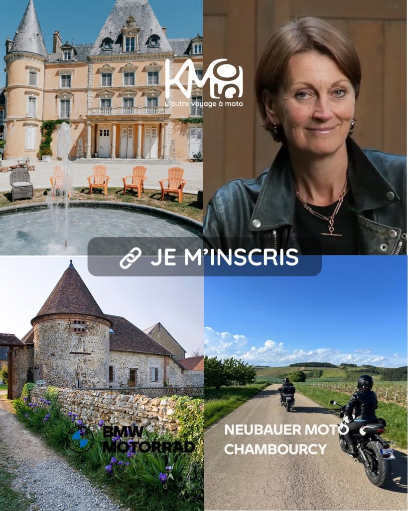 Soirée motardes au Château de la Carrière pendant le week-end moto féminin 11-12 avril 2026 BMW Moto Chambourcy Neubauer