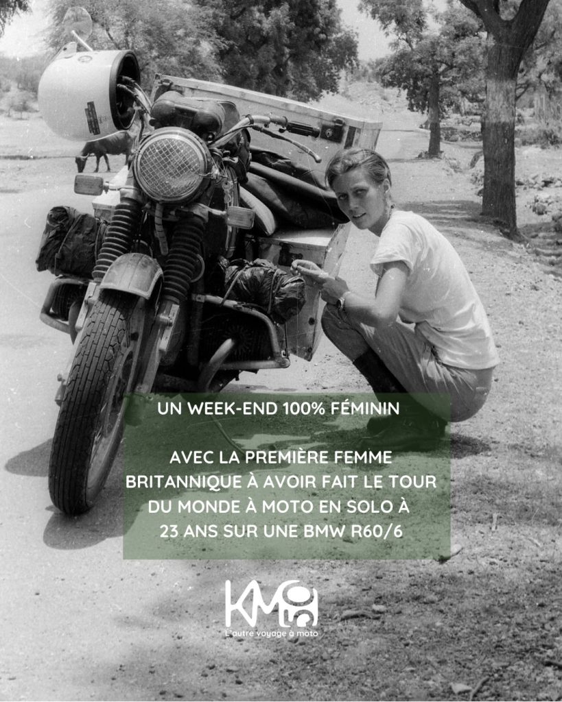 Elspeth Beard lors du week-end moto féminin 11-12 avril 2026 BMW Moto Chambourcy Neubauer