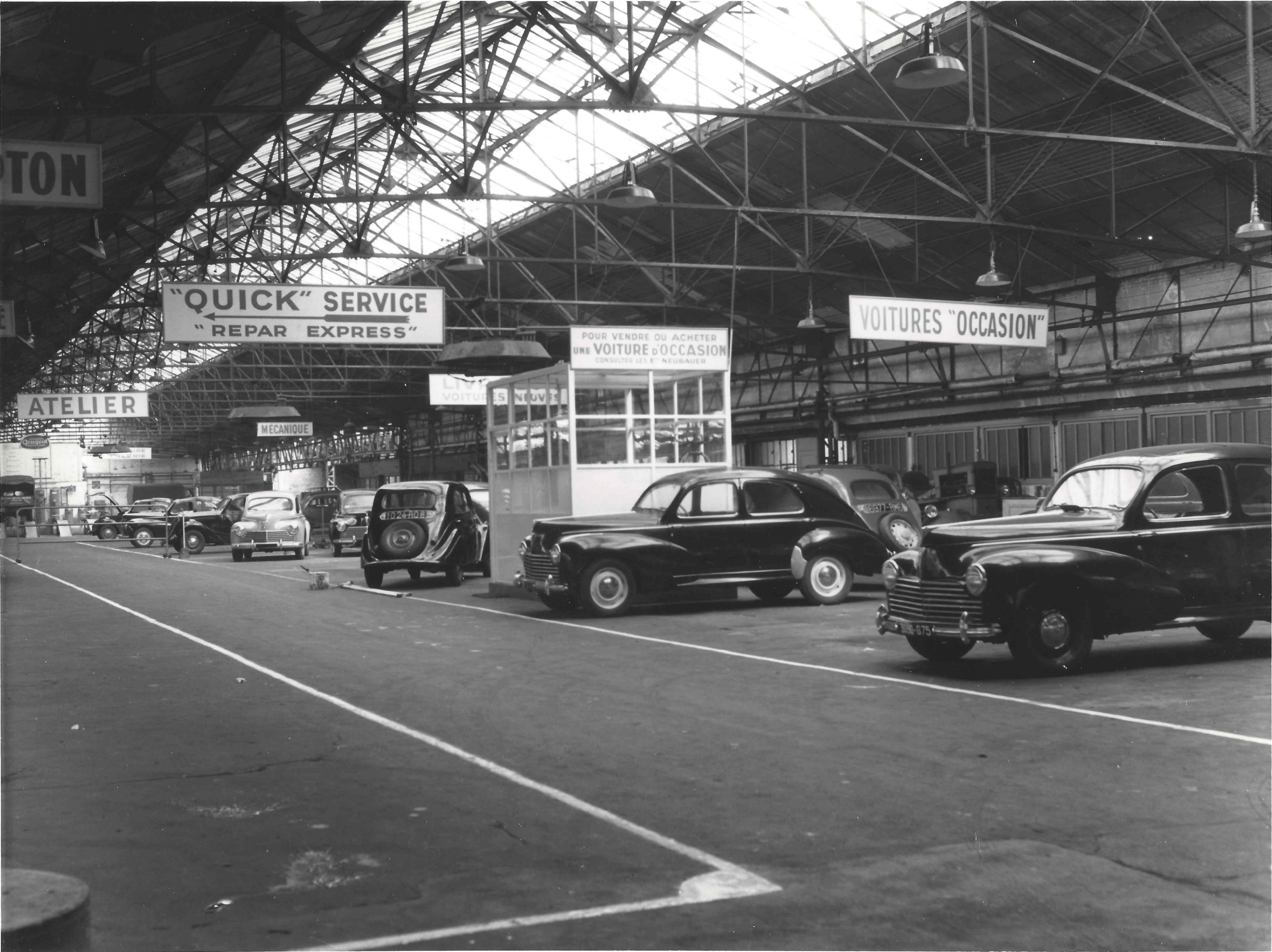 histoire Neubauer première concession automobile Paris 1936