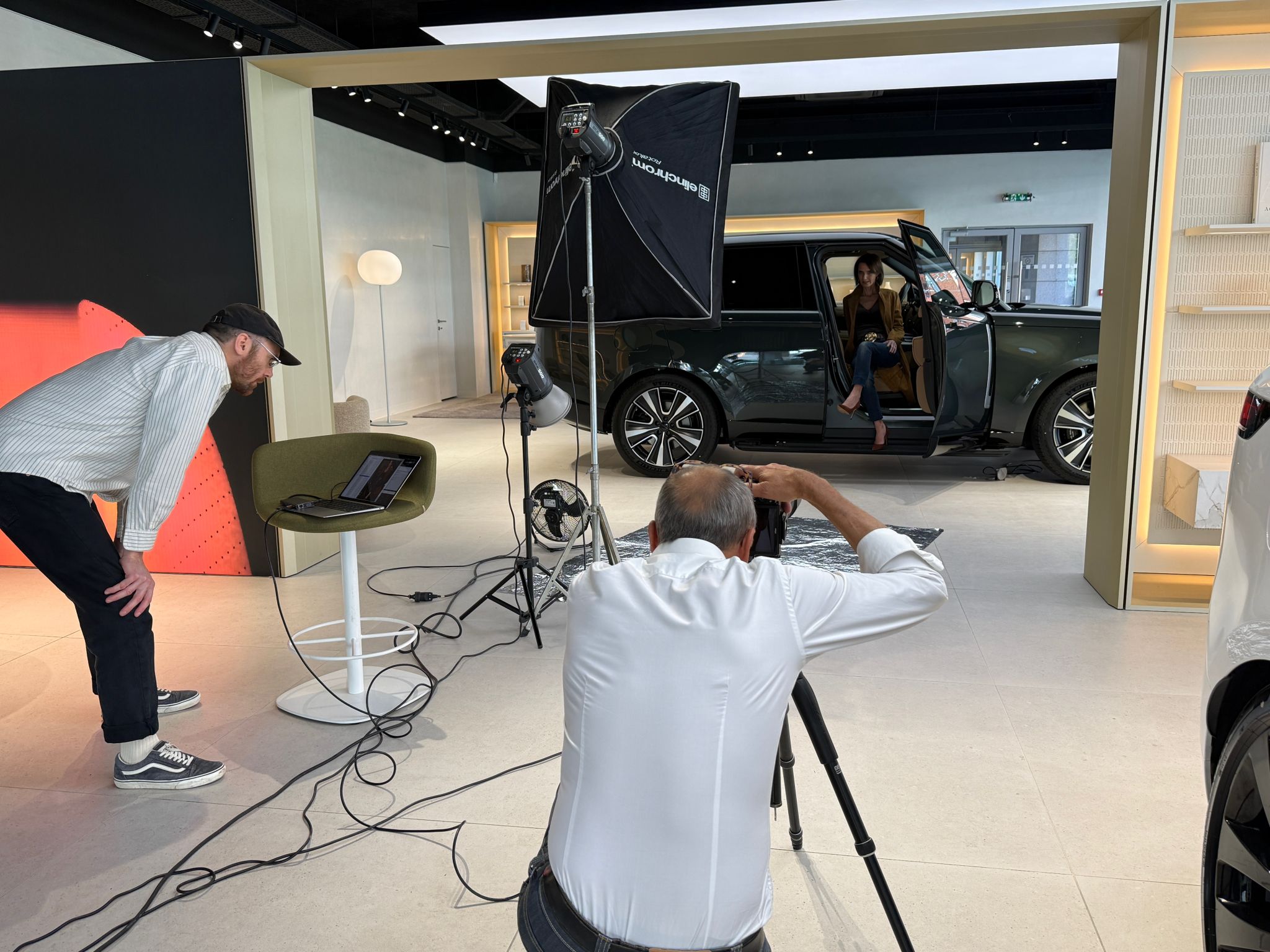Shooting Land Rover Paris 17 femmes inspirantes dans la Maison de Marques Neubauer