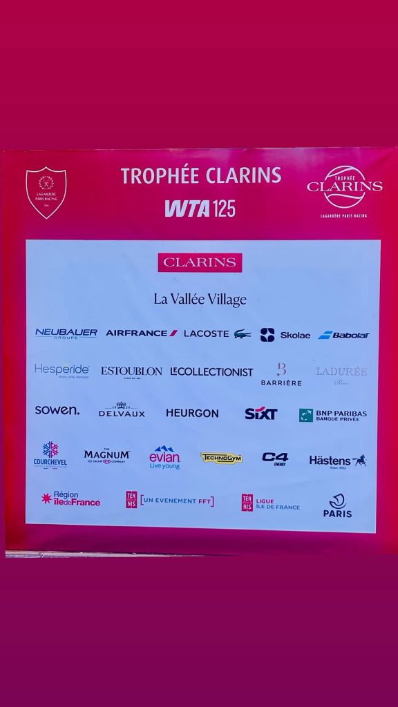 Groupe Neubauer au Trophée Clarins 2026 Paris
