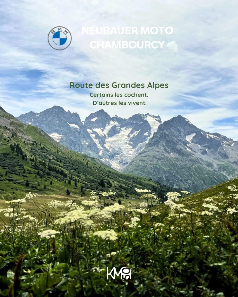 Retour par la Route des Grandes Alpes lors du voyage BMW Motorrad 2026.