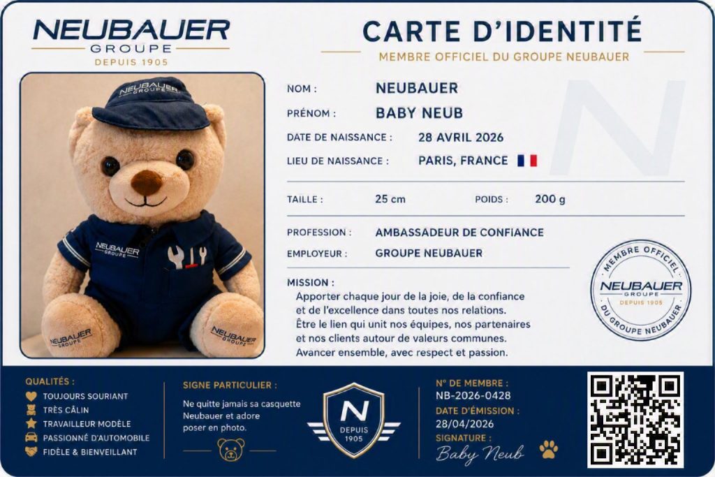Baby Neub, nouvel ambassadeur de NEUBAUER Groupe à Paris.