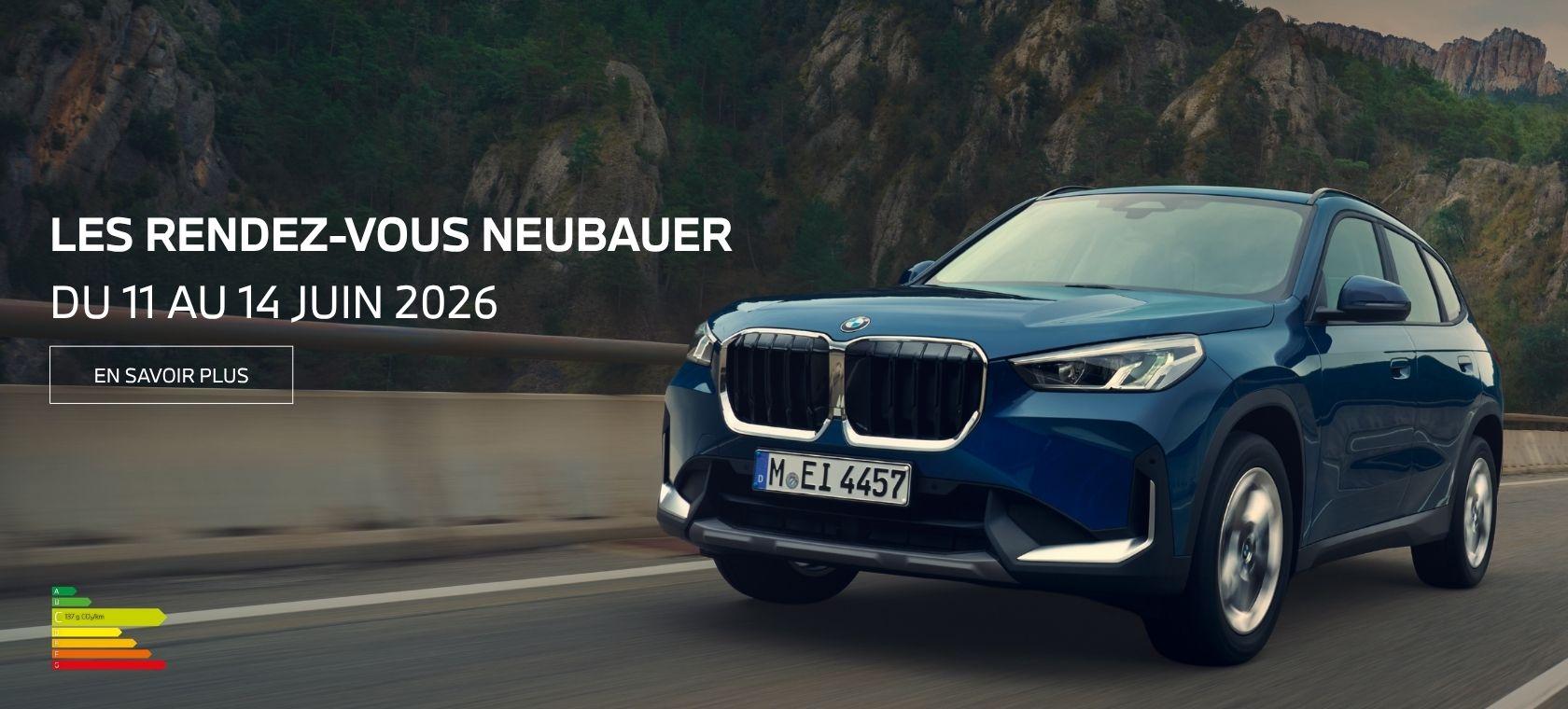BMW X1 M Sport présentée lors des Rendez-Vous BMW Neubauer dans les concessions de Paris et des Yvelines