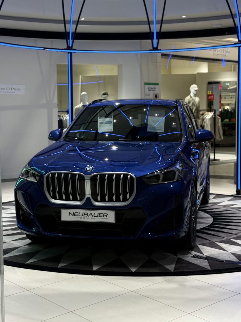 SUV BMW X1 présenté à Parly 2