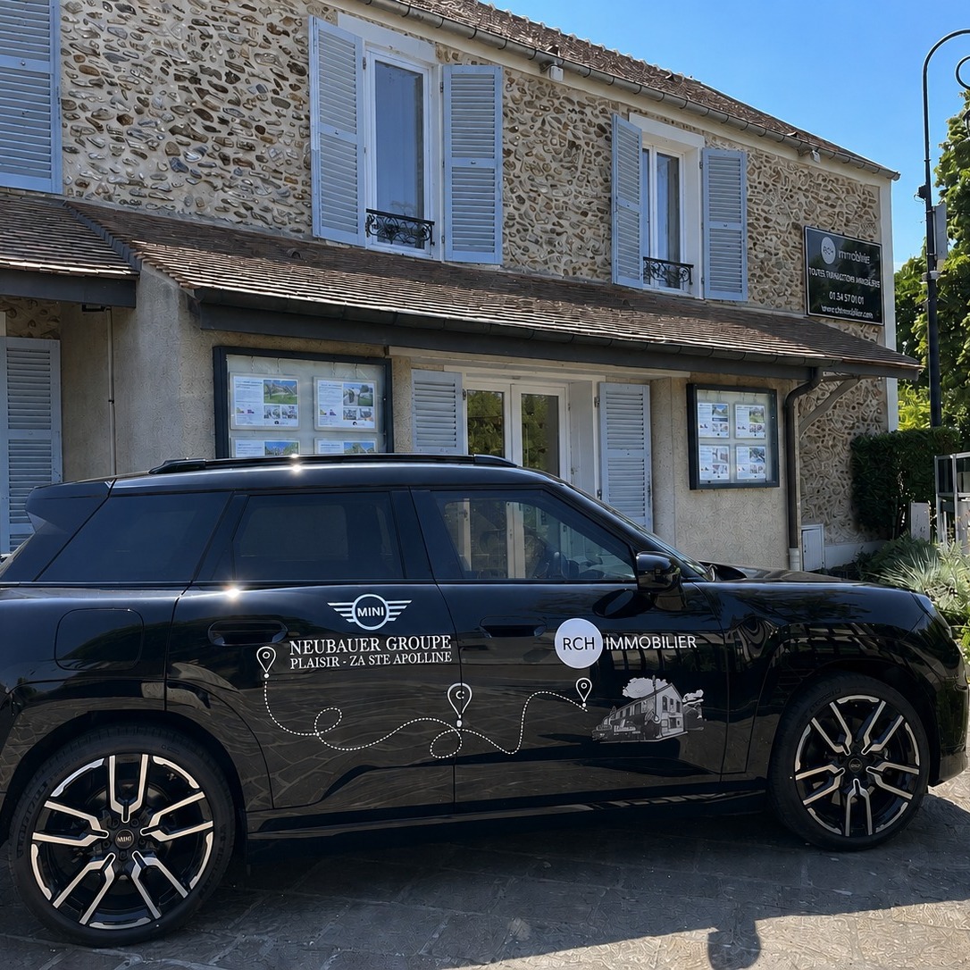 MINI personnalisée RCH Immobilier avec Neubauer MINI Plaisir