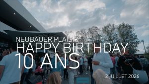 Soirée anniversaire des 10 ans de Neubauer BMW MINI Plaisir avec clients et collaborateurs