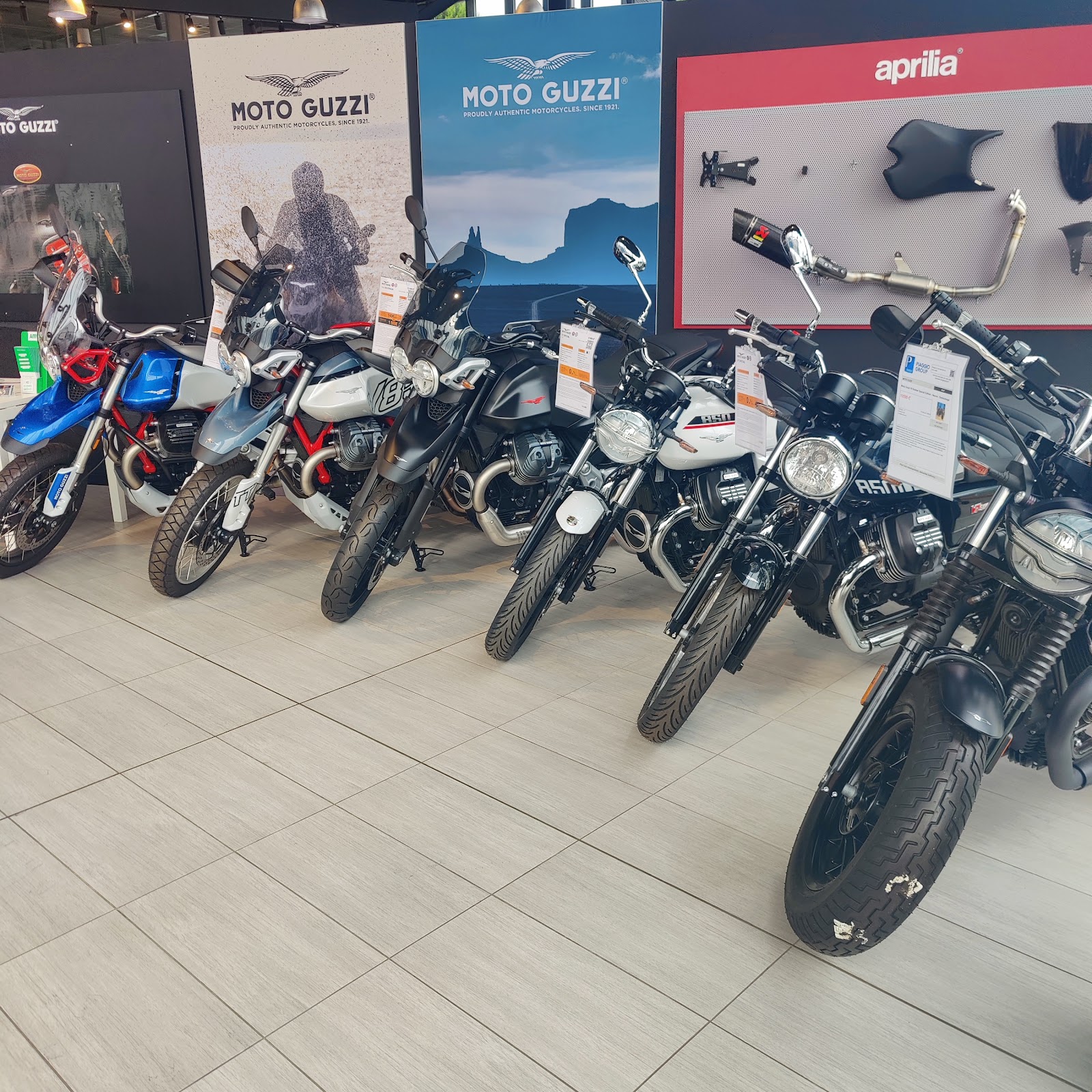 Galerie photo de la concession Moto Guzzi Chambourcy - Réseau Neubauer