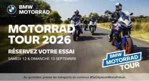 BMW Motorrad Tour 2026 chez Neubauer Moto à Chambourcy les 12 et 13 septembre