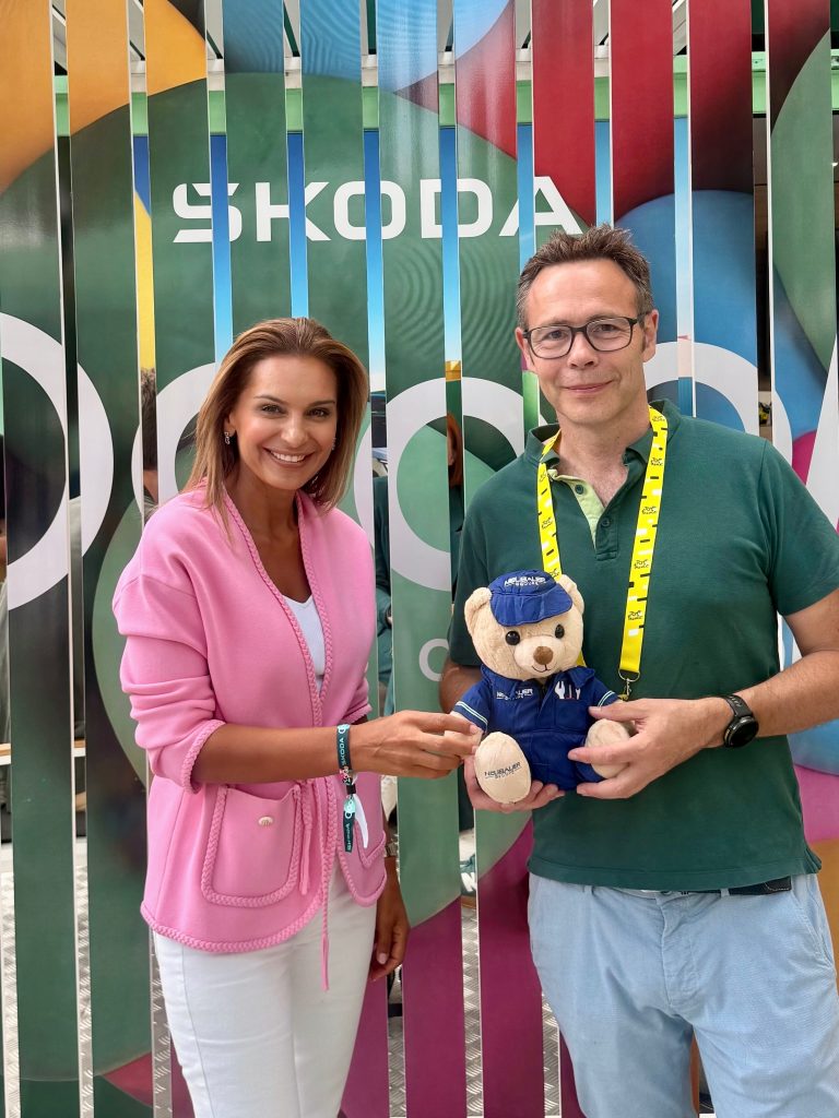 Leila Neubauer et Julien Bessière de Škoda France