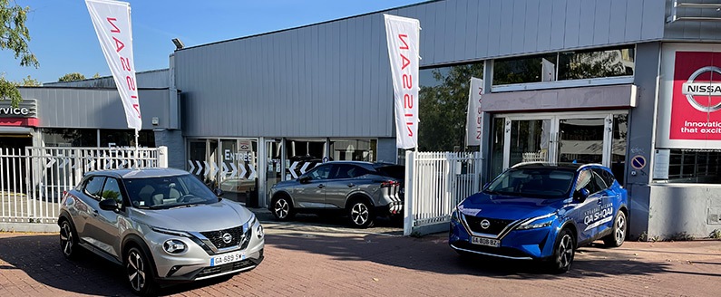 Espace d’accueil Nissan NEUBAUER à Nanterre