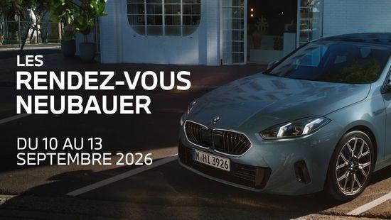 Rendez-vous BMW septembre 2026 chez Neubauer