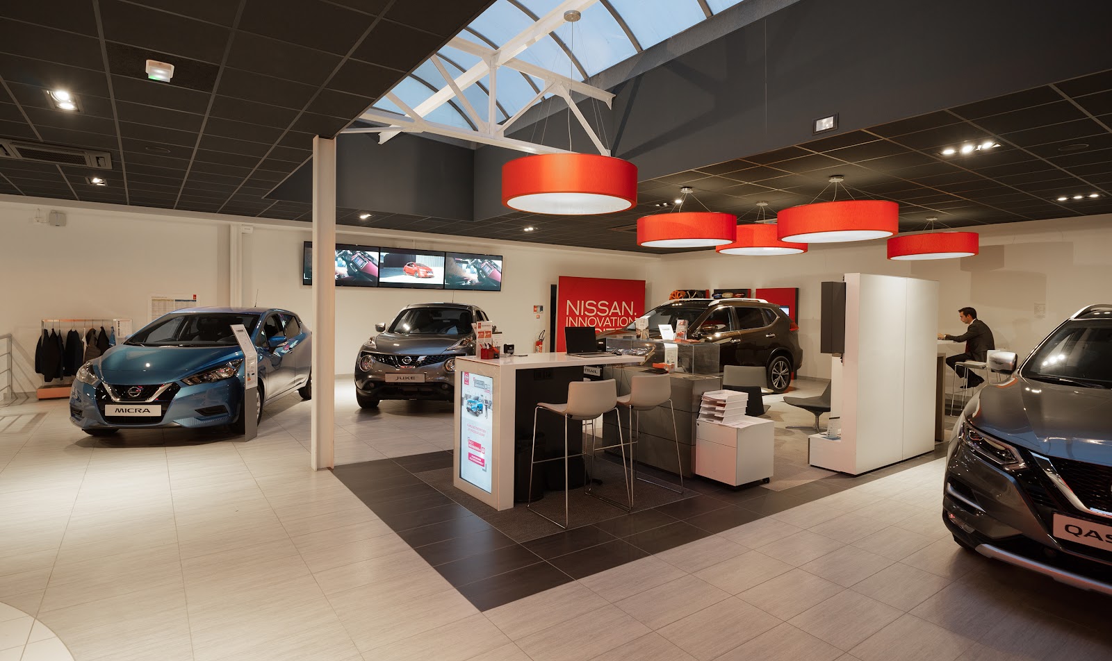 Galerie photo de la concession Nissan Nanterre - Réseau Neubauer