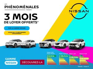 Offres Nissan NEUBAUER : Les Phénoménales Nissan 2026 chez le NEUBAUER