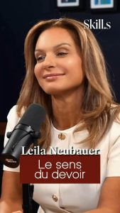 Leila Neubauer, CEO du Groupe NEUBAUER, lors de son interview