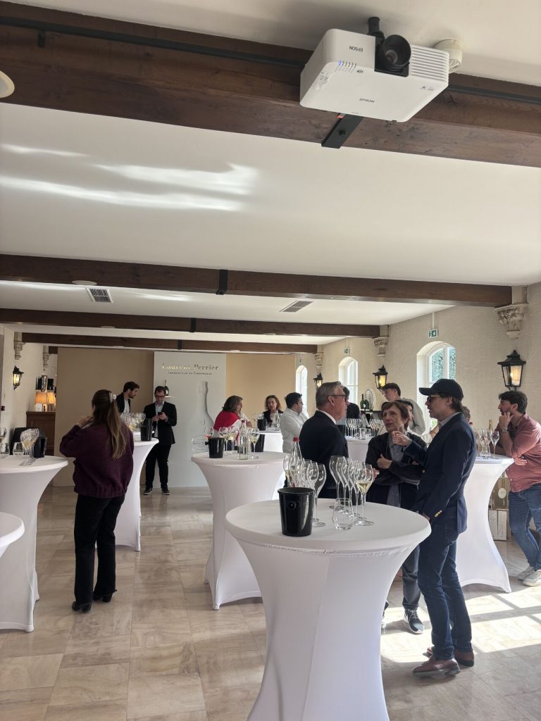 Champagne Laurent-Perrier lors d’une réception privée