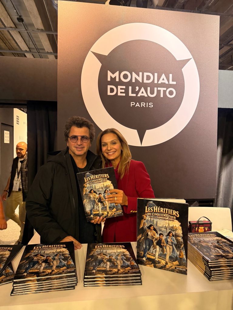 Leila Neubauer signe Les Héritiers du Cinquième Tour pour ses lecteurs