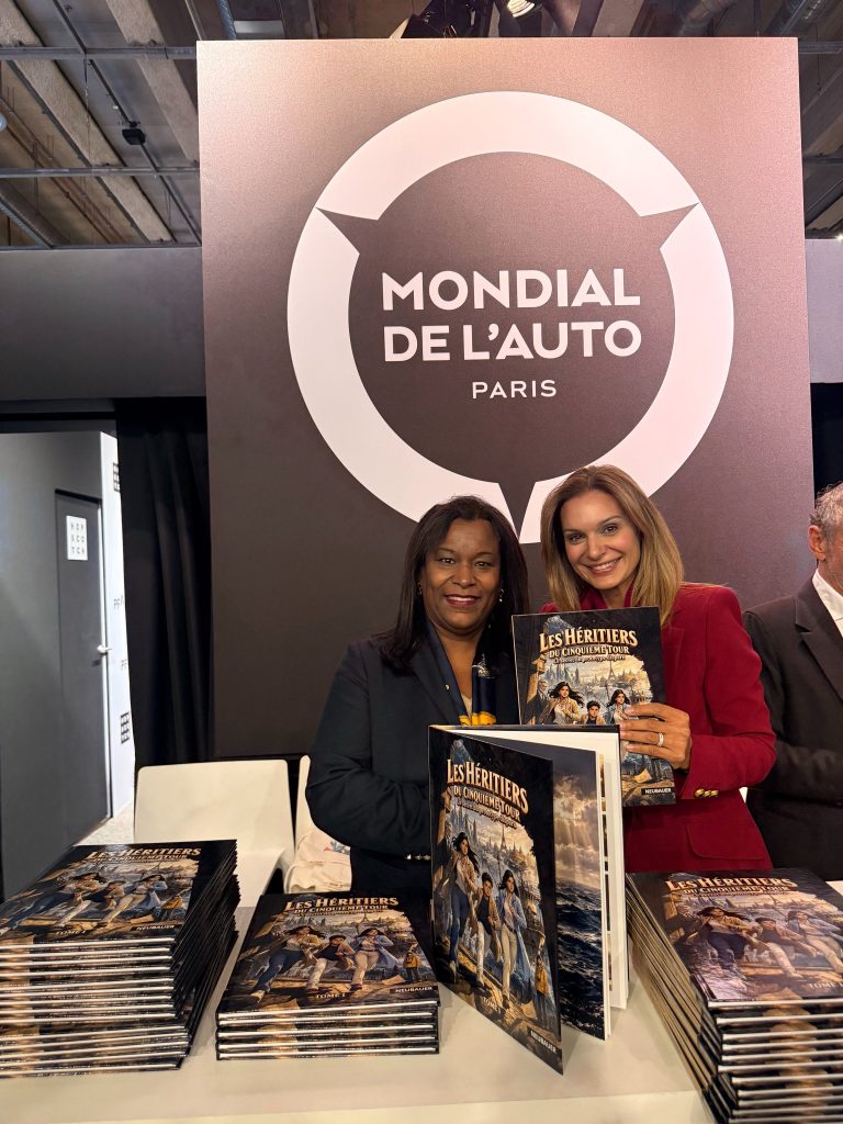 Leila Neubauer partage sa passion pour l’automobile et la BD